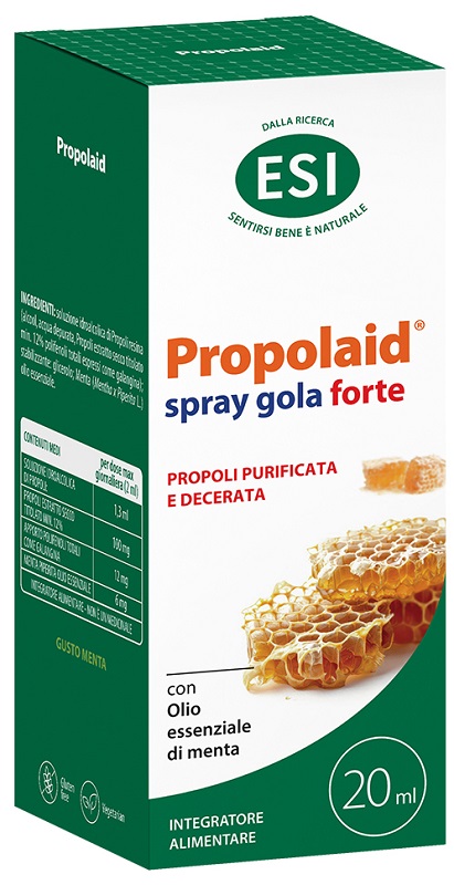 ESI PROPOLAID SPRAY GOLA FORTE 20 ML - Okfarmacia