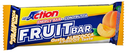 PROACTION FRUIT BAR BARRETTA ENERGETICA ALL'ALBICOCCA 40 G - Okfarmacia