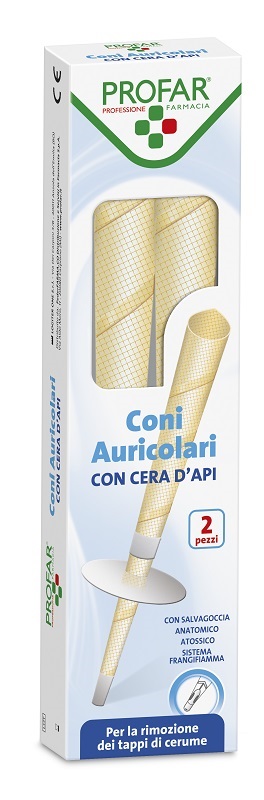 CONI AURICOLARI 2 PEZZI PROFAR - Okfarmacia