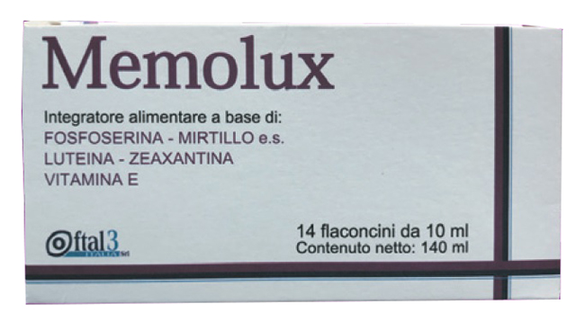 MEMOLUX 14 FLACONCINI 10 ML - Okfarmacia