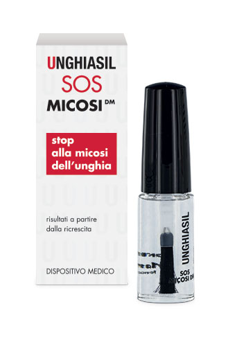ANTIMICOTICO UNGHIASIL SOS MICOSI IN FLACONE DI VETRO 5 ML CON PENNELLO APPLICATORE + ASTUCCIO - Okfarmacia