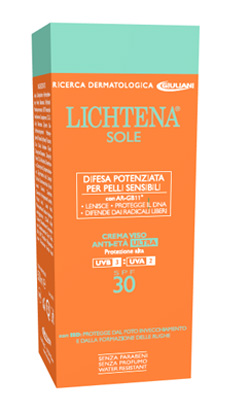 LICHTENA SOLE CREMA ANTI-ETA' ULTRA SPF 30 50 ML - Okfarmacia