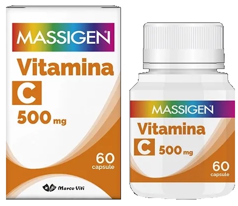 MASSIGEN C VITI 500MG DI VITAMINA C 60 CAPSULE - Okfarmacia