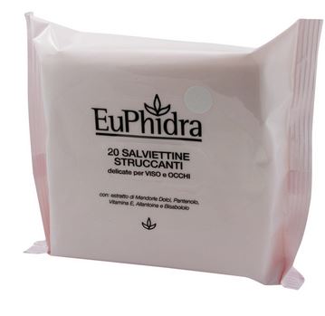 EUPHIDRA SALVIETTINE STRUCCANTI 20 PEZZI - Okfarmacia