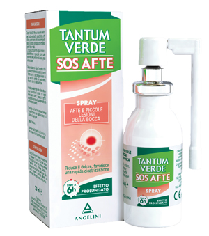 TANTUM VERDE SOS AFTE SPRAY 20 ML - Okfarmacia
