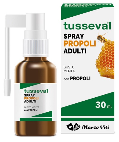 TUSSEVAL GOLA PROPOLI SPRAY PER ADULTI 30 ML - Okfarmacia
