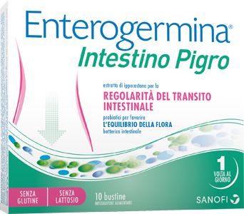 ENTEROGERMINA INTESTINO PIGRO 10 BUSTINE - Okfarmacia