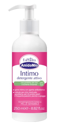 EUPHIDRA AMIDOMIO INTIMO DETERGENTE ATTIVO 250 ML - Okfarmacia