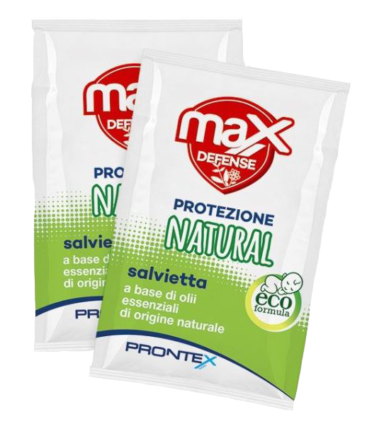 PRONTEX MAX DEFENSE SALVIETTINE NATURAL 6 PEZZI - Okfarmacia