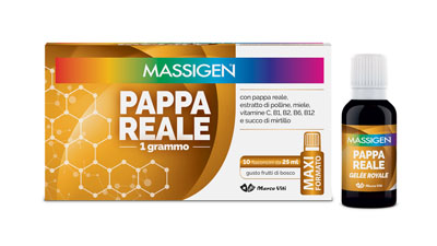 MASSIGEN PAPPA REALE 10 FLACONI DA 25 ML - Okfarmacia