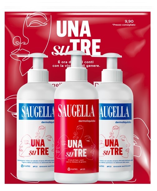 SAUGELLA 1 SU 3 BUNDLE DERMOLIQUIDO 3 X 200 ML - Okfarmacia