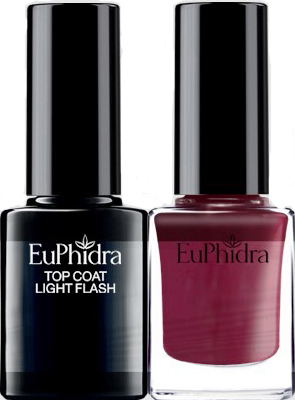 EUPHIDRA SMALTO SEMIPERM+TOP COAT LIGHT PROTETTIVO SP01 10 ML - Okfarmacia