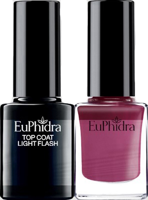 EUPHIDRA SMALTO SEMIPERM+TOP COAT LIGHT PROTETTIVO SP02 10 ML - Okfarmacia