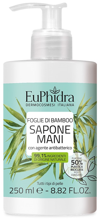 EUPHIDRA SAPONE LIQUIDO FOGLIE DI BAMBOO 250 ML - Okfarmacia