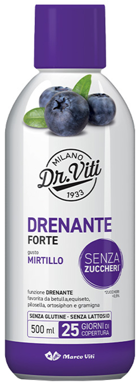 DRENANTE FORTE MIRTILLO 500 ML - Okfarmacia