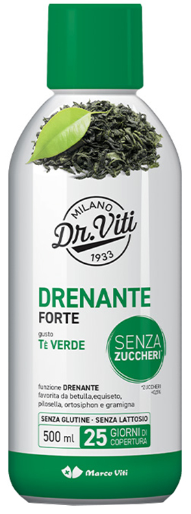 DRENANTE FORTE TE' VERDE 500 ML - Okfarmacia