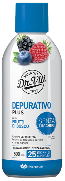 DEPURATIVO PLUS FRUTTI DI BOSCO 500 ML - Okfarmacia