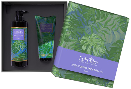 EUPHIDRA COFANETTO TIARE 1 DOCCIA GEL 400 ML + 1 CREMA CORPO 200 ML - Okfarmacia