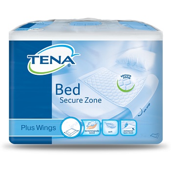 TRAVERSA PER INCONTINENZA TENA BED PLUS RIMBOCCABILE 80X180 CM PLUS 20 PEZZI - Okfarmacia