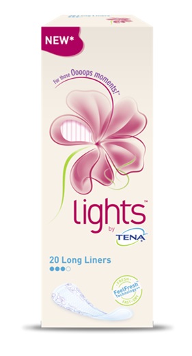 SALVASLIP PER INCONTINENZA PICCOLE PERDITE LIGHTS BY TENA LONG 20 PEZZI - Okfarmacia