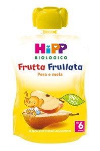 HIPP BIO FRUTTA FRULLATA PERA MELA 90 G - Okfarmacia