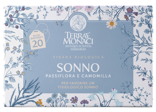 TERRAE MONACI SONNO TISANA BIO 20 FILTRI - Okfarmacia