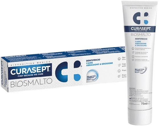 CURASEPT BIOSMALTO CARIE DENTIFRICIO 75 ML - Okfarmacia