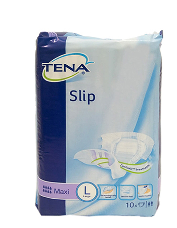 PANNOLONE PER INCONTINENZA A MUTANDINA TENA SLIP MAXI L 10 PEZZI - Okfarmacia
