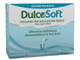 DULCOSOFT POLVERE PER SOLUZIONE ORALE 20 BUSTINE - Okfarmacia