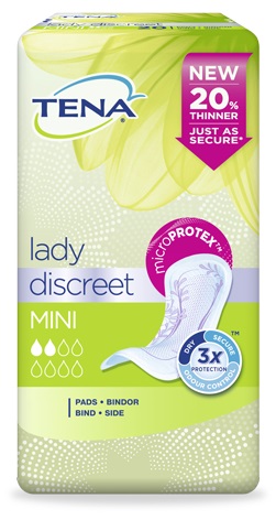 PANNOLONE SAGOMATO TENA DISCREET MINI 20 PEZZI - Okfarmacia