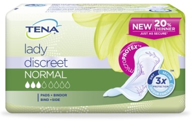 PANNOLONE SAGOMATO TENA DISCREET NORMAL 12 PEZZI - Okfarmacia