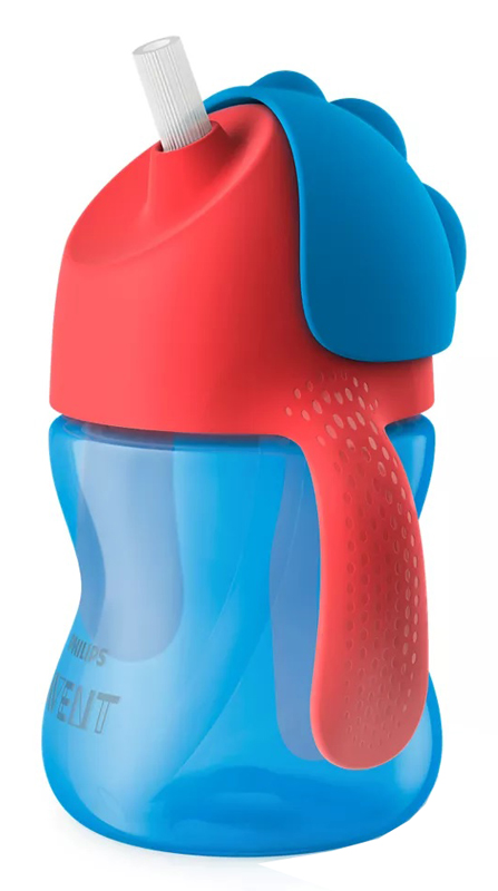 AVENT TAZZA BLU CON CANNUCCIA DA 200ML - Okfarmacia