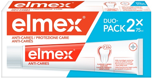 ELMEX PROTEZIONE CARIE 2 X 75 ML - Okfarmacia