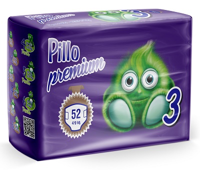 PANNOLINO PILLO PREMIUM DRYWAY MIDI 52 PEZZI - Okfarmacia