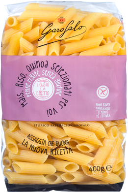GAROFALO PENNE RIGATE SENZA GLUTINE 400 G - Okfarmacia