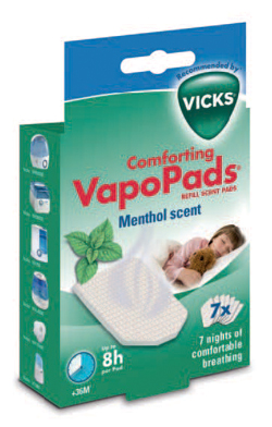 VICKS VAPOPADS MENTHOL SCENT 7 PEZZI - Okfarmacia