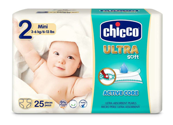 CHICCO PANNOLINO ULTRA CHICCHO MINI 25 X 10 - Okfarmacia