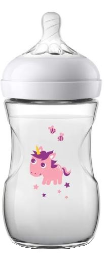 AVENT BOTTLE NATURAL 2.0 9OZ UNICORN - Okfarmacia