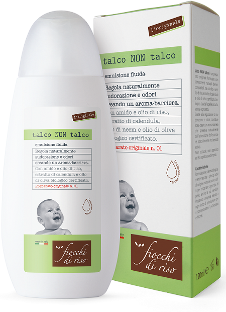 FIOCCHI DI RISO TALCO NON TALCO 120 ML - Okfarmacia