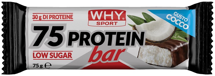 WHYSPORT 75 PROTEIN BAR COCCO 75 G - Okfarmacia