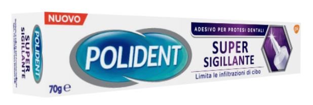 POLIDENT SUPER TENUTA+SIGILLANTE ADESIVO PROTESI DENTALE 70 G - Okfarmacia