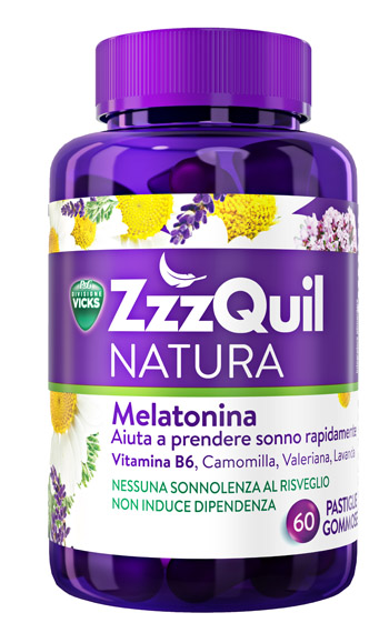 VICKS ZZZQUIL NATURA 60 PASTIGLIE GOMMOSE - Okfarmacia