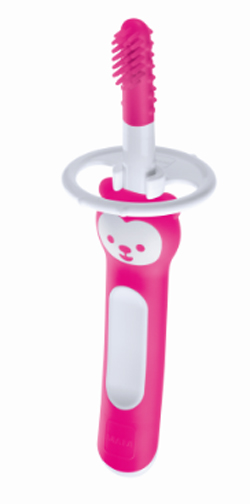 MAM MASSAGING BRUSH 3+ FEMMINA - Okfarmacia