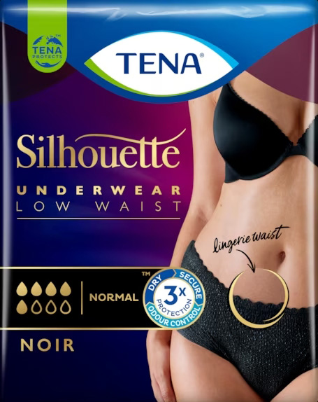 TENA SILHOUETTE NOIR L 9 PEZZI - Okfarmacia