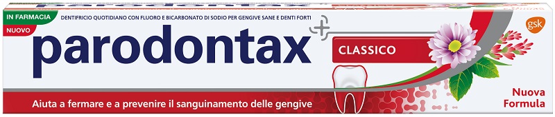 DENTIFRICIO PARODONTAX HERBAL CLASSIC 75 ML - Okfarmacia