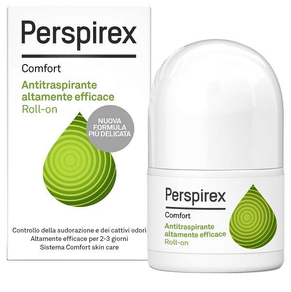 PERSPIREX COMFORT ANTITRASPIRANTE ROLL-ON NUOVA FORMULA 20 ML - Okfarmacia