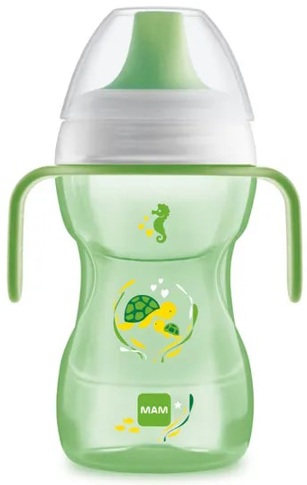 MAM TAZZA FUN TO DRINK 270 ML 8+ BECCUCCIO RIGIDO NEUTRO - Okfarmacia