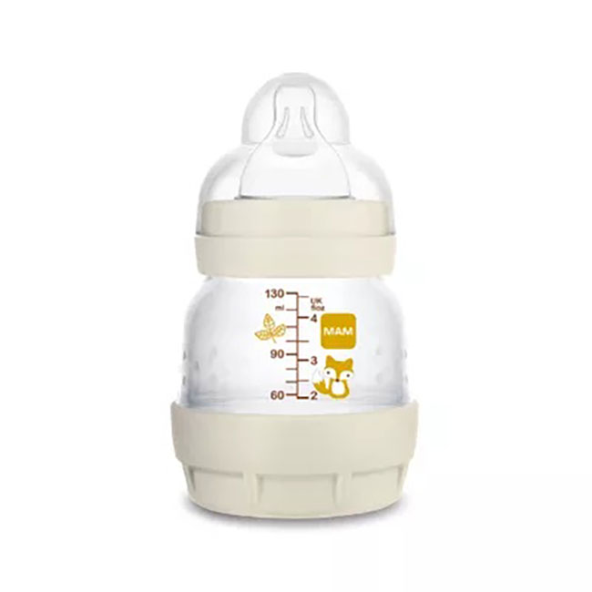 MAM BIBERON EASY START 130 ML 0+ TETTARELLA 0 NEUTRO - Okfarmacia
