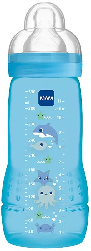 MAM EASY ACTIVE BIBERON 4+ 330 ML TETTARELLA 3 MASCHIO - Okfarmacia