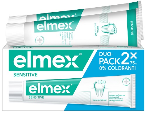 ELMEX SENSITIVE DENTIFRICIO BITUBO 2X75 ML - Okfarmacia